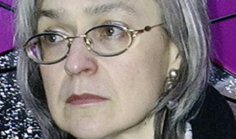 Anna Politkovská na snímku z roku 2004