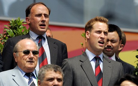 Sepp Blatter a princ William.
