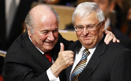 Sepp Blatter a Theo Zwanziger.