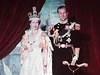 Britská královna Albty II. a její manel princ Philip (archivní snímek z roku 1953)