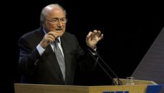 Blatter zstv v ele svtovho fotbalu