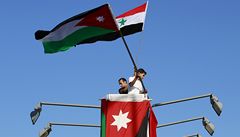 Protesty v Jordánsku. Syané poadují sestoupení prezidenta Baára Asada 