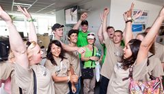 D�ti z d�tského domova v Jeseníku mají nacvi�ený bojový pok�ik