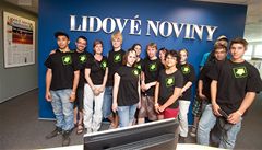 Lidové noviny hostily d�ti z d�tského domova v �eské Kamenici