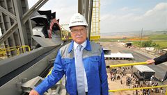 Václav Klaus na velkorypadle.