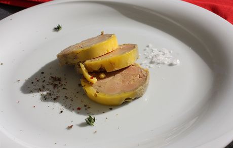 Torchon z foie gras