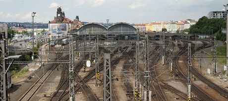 Z hlavnho ndra v Praze nevyjel jedin vlak. 