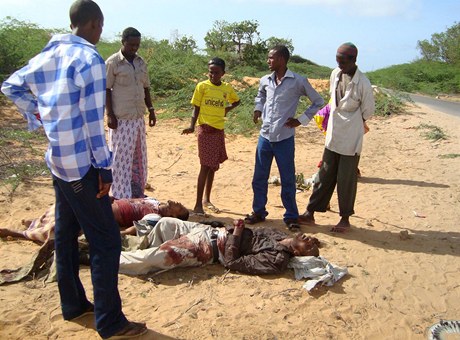 Pi potyce v Somálsku byl zabit i terorista Fazul Abdullah Mohammed (vlevo) a neznámý mu 