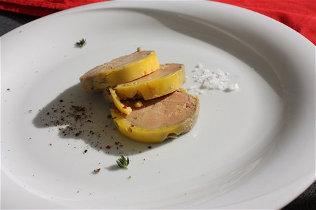 Torchon z foie gras