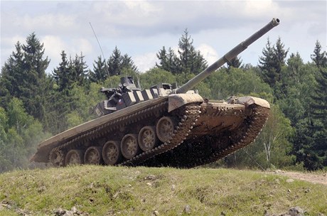 Tank T-72 na Dni pozemního vojska Bahna 2011