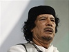 Libyjský vdce Muammar Kaddáfí