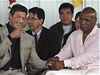 Sylvester Stallone (vlevo) a Mike Tyson