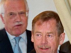 Vclav Havel a Vclav Klaus