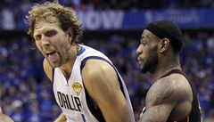 Dirk Nowitzki a LeBron James.