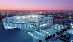 Vizualizace pražského olympijského stadionu