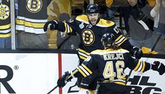 David Krejčí z Bostonu slaví gól do sítě Vancouveru v šestém finále NHL | na serveru Lidovky.cz | aktuální zprávy