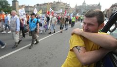 Odbory obsadí centrum Prahy. Zastaví dopravu