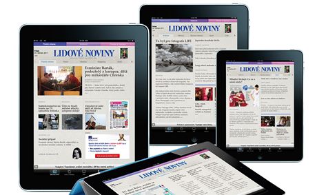 Lidové noviny výchází na iPhonu a iPadu