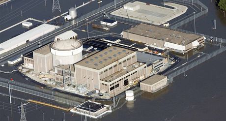 Zatopená jaderná elektrárna Fort Calhoun