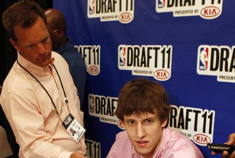 Jan Veselý ped draftem NBA.