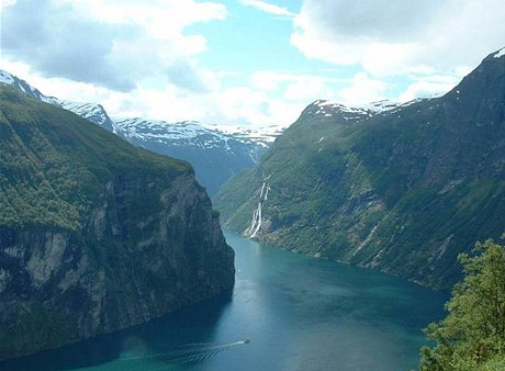 Norský fjord (ilustraní foto)