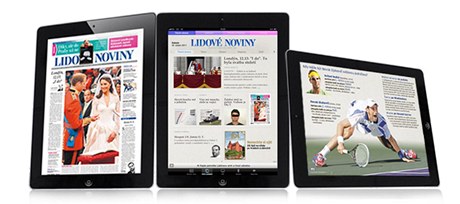Lidové noviny výchází na iPhonu a iPadu