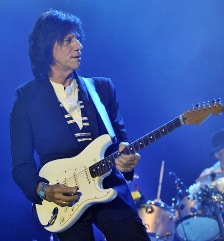 Britský kytarista Jeff Beck