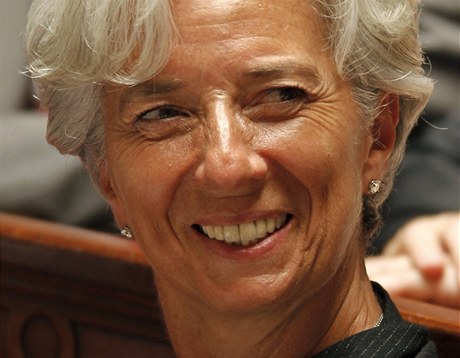 Nová éfka Mezinárodního mnového fondu Christine Lagardeová