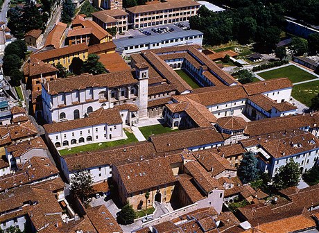 UNESCO, Langobardi a jejich centra moci. Na snmku Brescia, kltern komplex San Salvatore a Santa Giulia (Itlie).