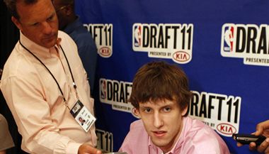 Jan Vesel ped draftem NBA.