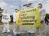 Stoupenci Greenpeace poukazují na odpovdnost japonské spolenosti TEPCO