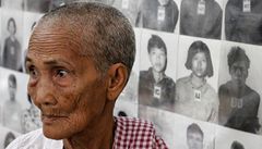 Portréty ob�tí re�imu Rudých Khmer�. . 