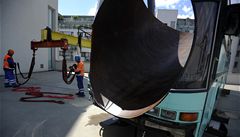 Rittsteinv autobus se vydává z centra DOX do Dráan