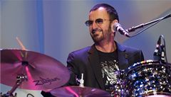 Ringo Starr bhem jeho praského koncertu
