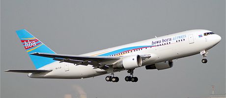 Letadlo spolenosti Hewa Bora - ilustraní foto