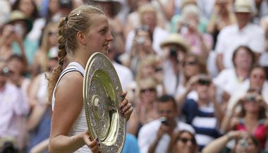 Petra Kvitov ovldla tenisov Wimbledon