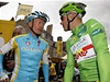 Tour de France 2011: Alex Vinokurov a Phillipe Gilbert na startu esté etapy.