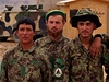 Afghánská národní armáda na základn Salar.