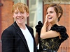 Potterovtí herci. Rupert Grint a Emma Watsonová.