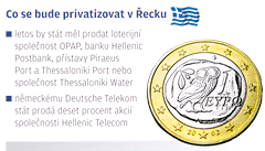 Privatizace v ecku - grafika