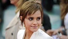 Pedstavitelka Hermiony Emma Watsonová na svtové premié posledního dílu Harryho Pottera v Londýn