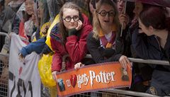 �ekání na sv�tovou premiéru Harry Potter a Relikvie smrti - �ást 2. se neobe�lo bez de�ti.