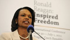 Prahu navtívila bývalá americká ministryn Condoleezza Riceová