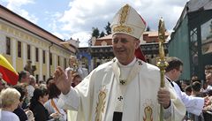 Slavnostní poutní mi svatou slouil olomoucký arcibiskup Jan Graubner.