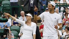Dal esk triumf na Wimbledonu: Beneov slav v mixu