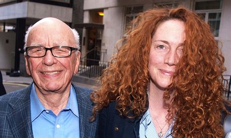 Rupert Murdoch a Rebekah Brooksová