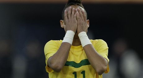 Neymar je zklamaný z pedasného vyazení Brazílie.