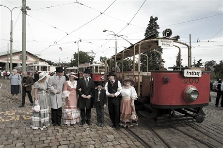 Slavnostní tramvajová okruní jízda Prahou 