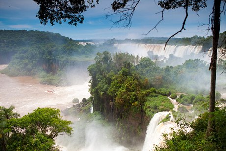 Vodopády  Iguazú, Argentina