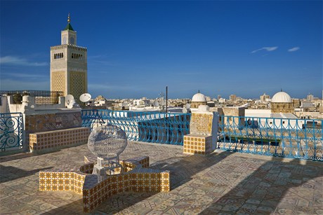 Medina v Tunisu je jednm z nejlpe zachovalch islmskch stedovkch mst.